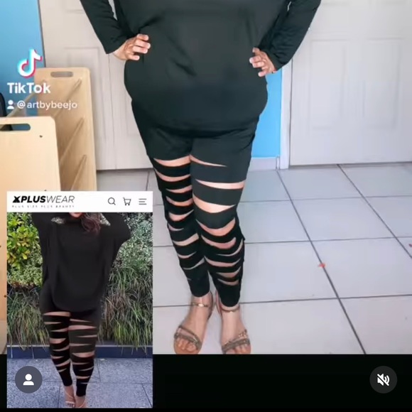 NWT Set from Xpluswear size 2/3x - Picture 2 of 4